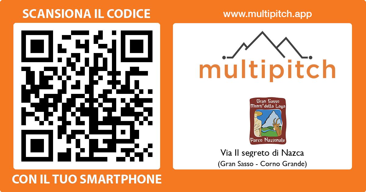 Via in ambiente severo su roccia mediamente buona, ottima sul 3° e parte del 4° tiro, molto rotta e delicata nella parte alta.  Difficoltà TD+, con passaggi fino al VII.  1° Ripetizione Pino Calandrella e Mirco Ranocchia, 18 agosto 2019.